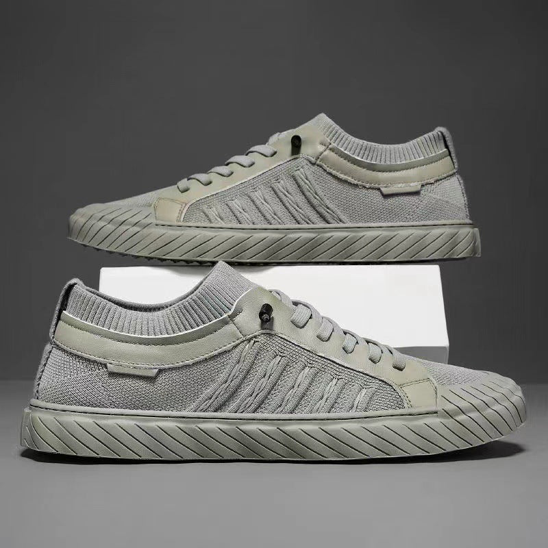 2023 men's summer breathable casual canvas shoes