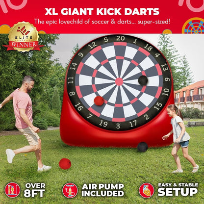 Giant Inflatable Soccer Darts – Ultimate Family Backyard Party Game