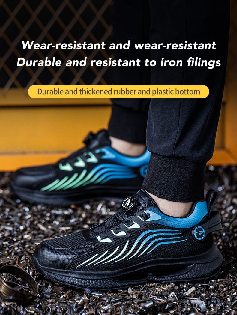 🔥 Last Day Sale 49% Off 🎁Men's Smash and Stab Resistant Work Safety Shoes⛑️