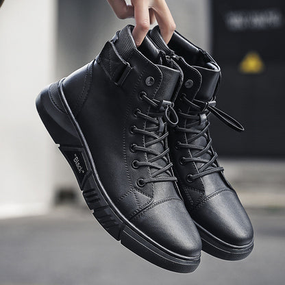 🔥Last Day 49% OFF! 2023 Men's Genuine Leather Martin Boots[Large Size 39-48 ]