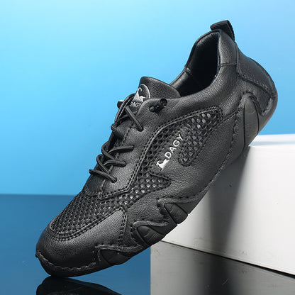 Wow! ! !Last Day 50%OFF-2023 Handmade in Italy DAGY Suede Lace-Up Breathable Sandals for Men and Women