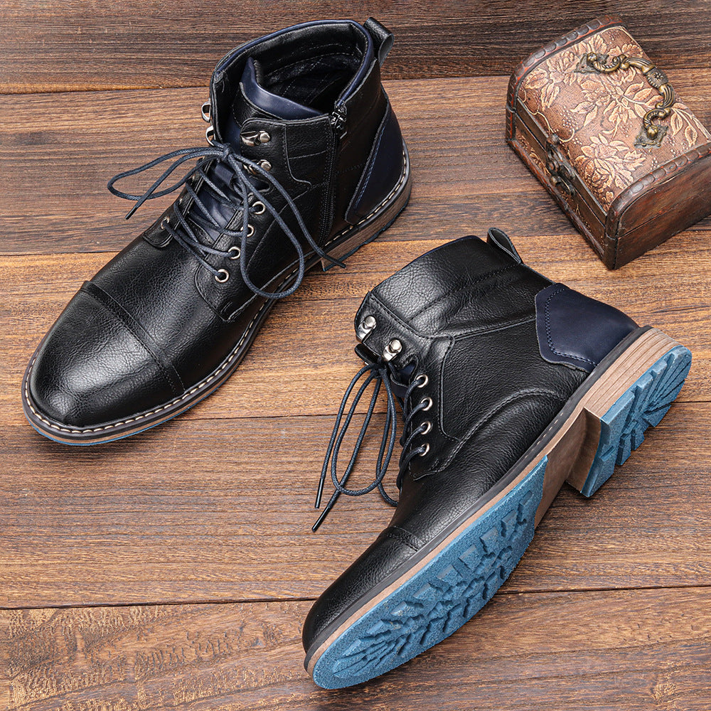 DAGY American Style Men Fashion Comfortable Ankle Boots