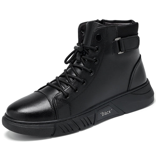 🔥Last Day 49% OFF! 2023 Men's Genuine Leather Martin Boots[Large Size 39-48 ]