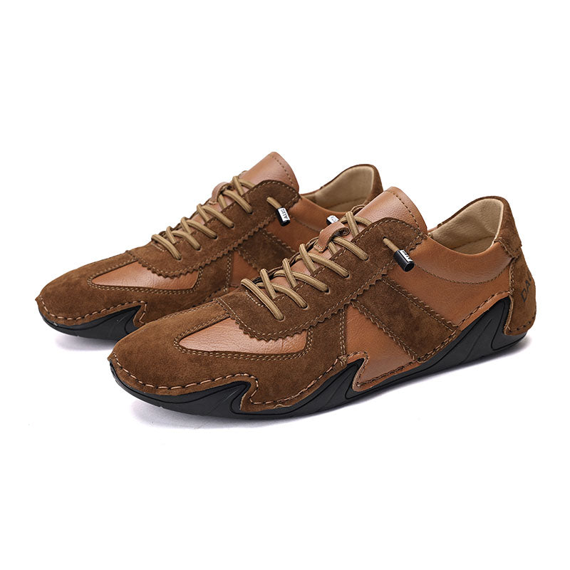Handmade Leather Outdoor  Breathable Leather Shoes