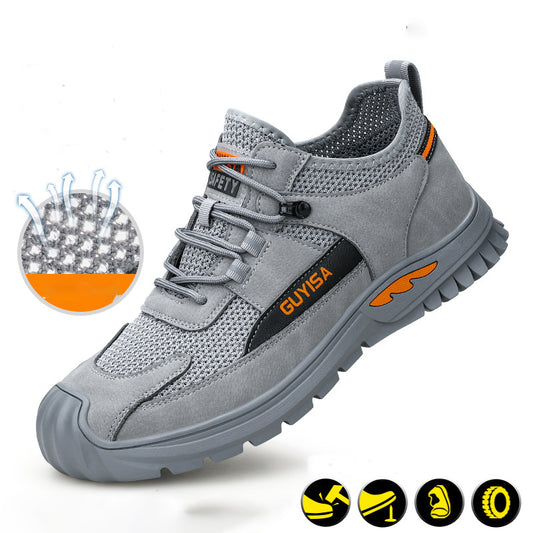 Wow! ! ! 2023 Hot Men's High Elastic Shock Absorbing working Shoes