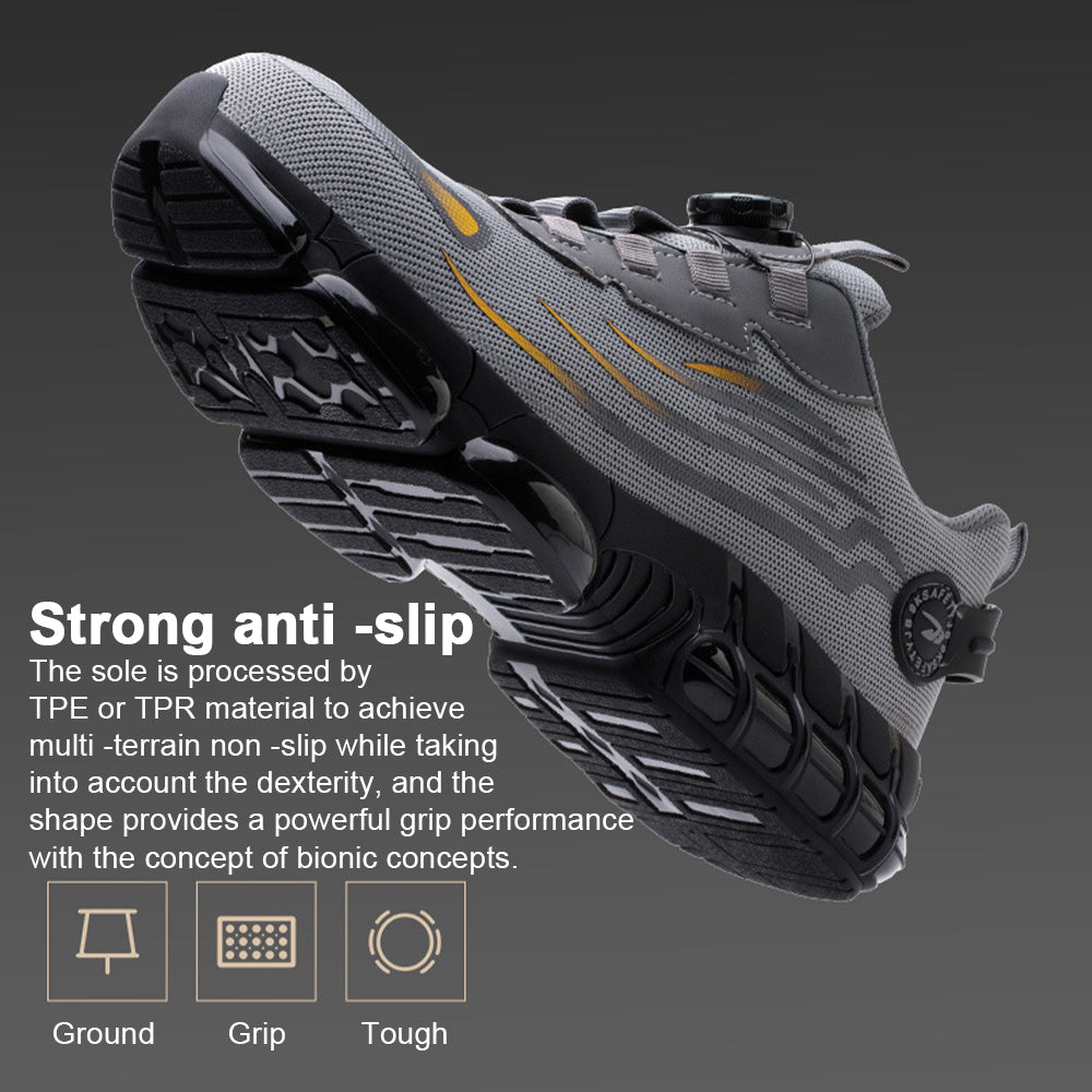 🔥 Last Day Sale 49% Off 🎁Men's Smash and Stab Resistant Work Safety Shoes⛑️
