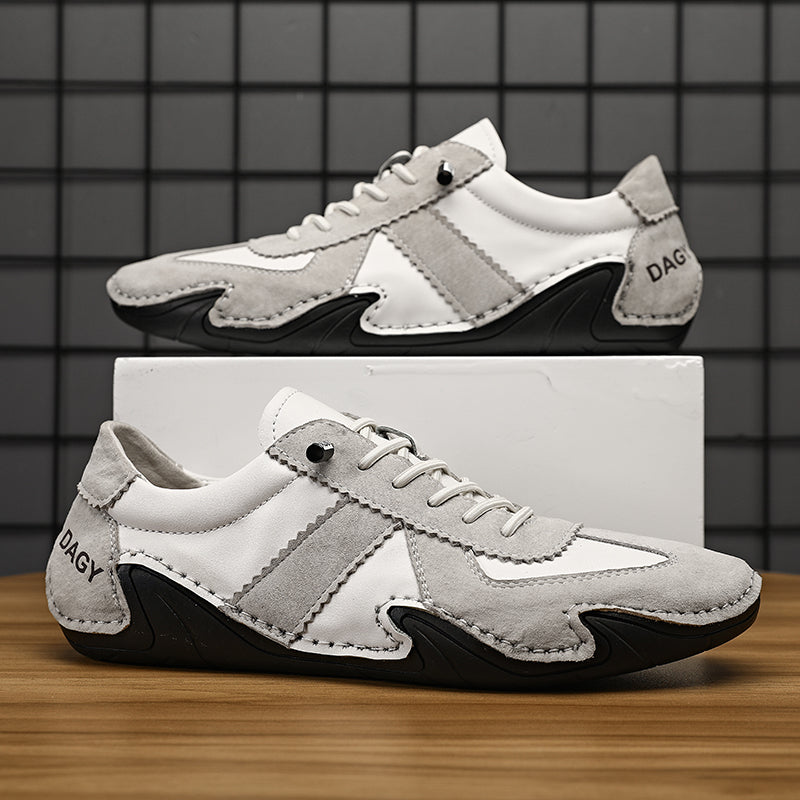 Handmade Leather Outdoor  Breathable Leather Shoes