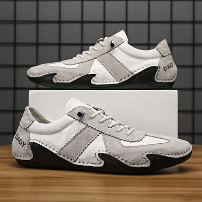 Handmade Leather Outdoor  Breathable Leather Shoes