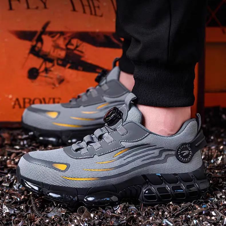🔥 Last Day Sale 49% Off 🎁Men's Smash and Stab Resistant Work Safety Shoes⛑️