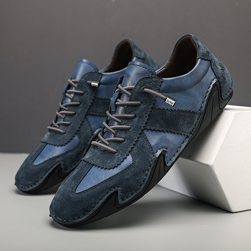 Handmade Leather Outdoor  Breathable Leather Shoes