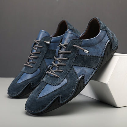 Handmade Leather Outdoor  Breathable Leather Shoes