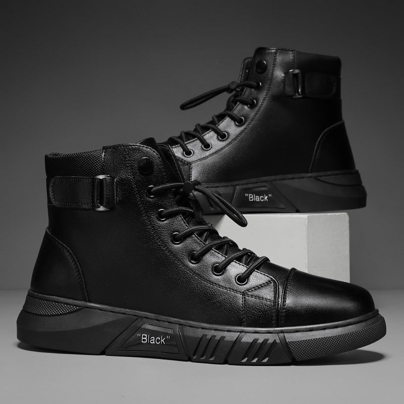 🔥Last Day 49% OFF! 2023 Men's Genuine Leather Martin Boots[Large Size 39-48 ]