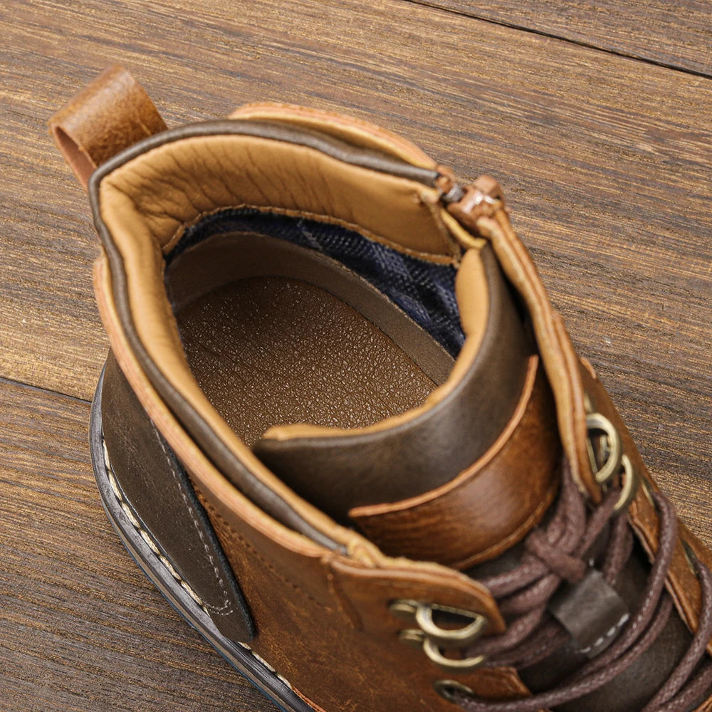 DAGY American Style Men Fashion Comfortable Ankle Boots