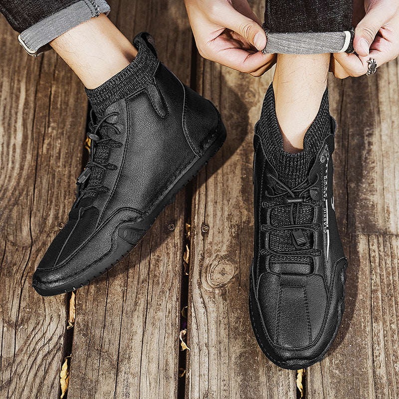 WINTER HOR SALE-HANDMADE ITALIAN HIGH BOOTS