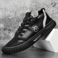 black (leather)