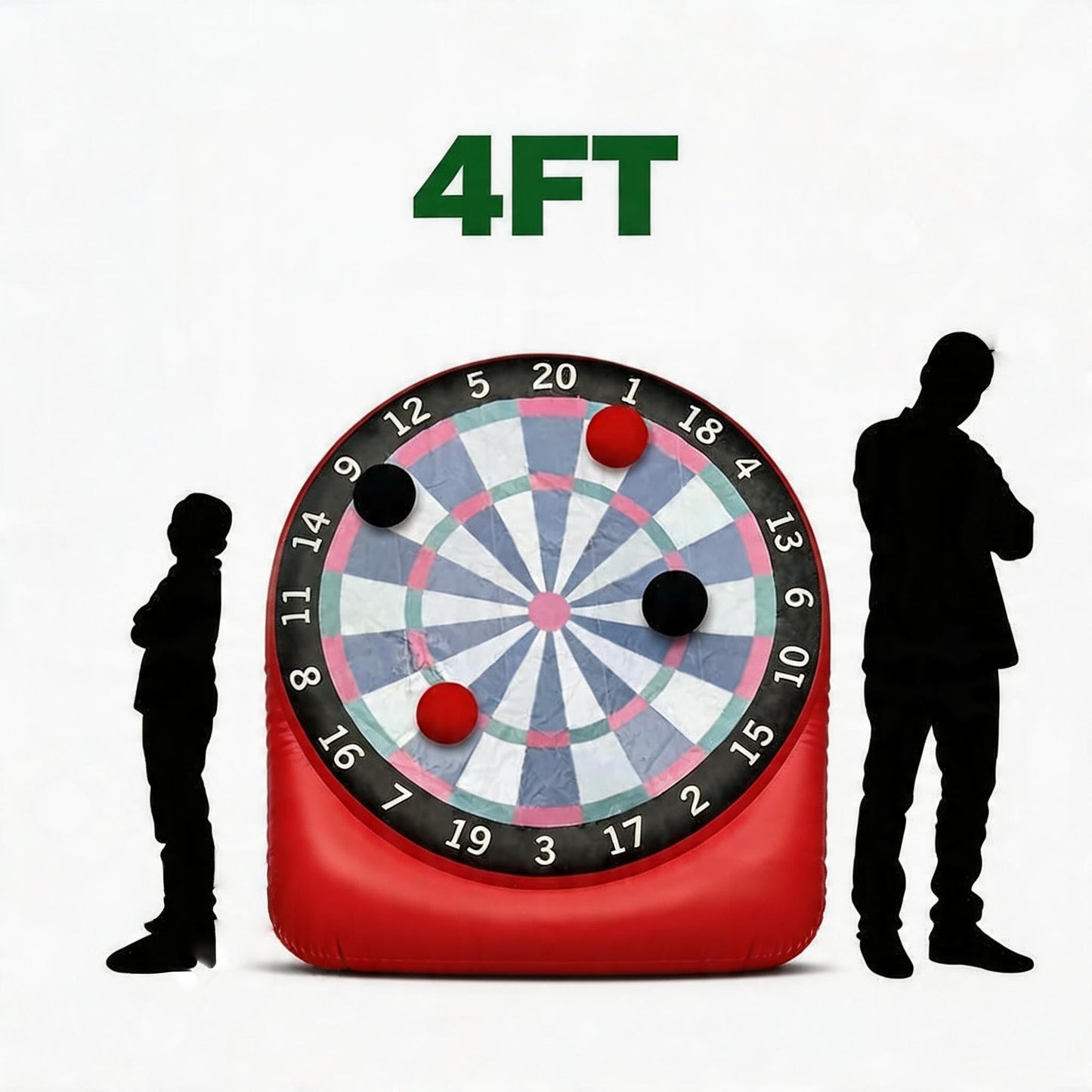 Giant Inflatable Soccer Darts – Ultimate Family Backyard Party Game