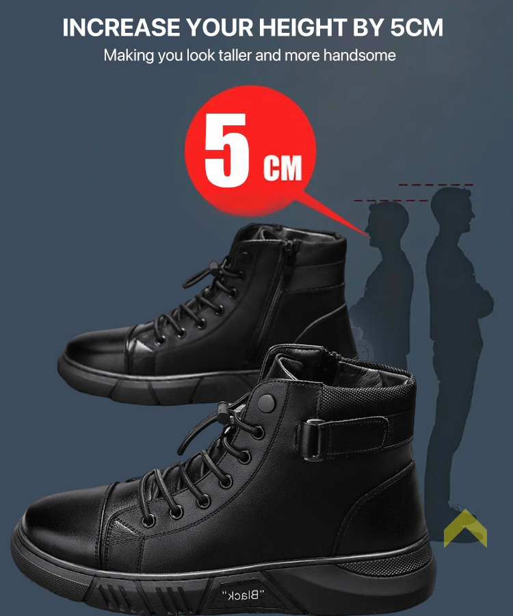 🔥Last Day 49% OFF! 2023 Men's Genuine Leather Martin Boots[Large Size 39-48 ]