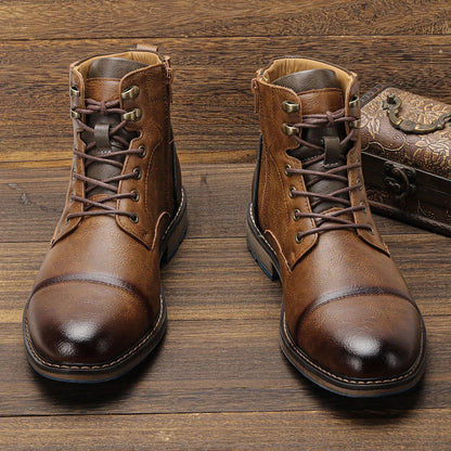 DAGY American Style Men Fashion Comfortable Ankle Boots