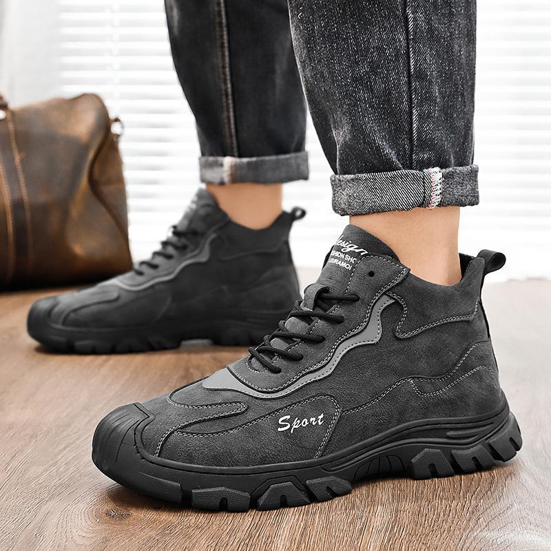 Winter Thickened Men's Casual Cotton Shoes