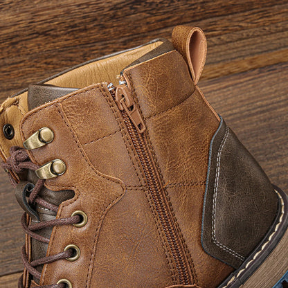 DAGY American Style Men Fashion Comfortable Ankle Boots