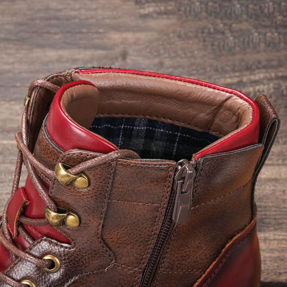 DAGY American Style Men Fashion Comfortable Ankle Boots