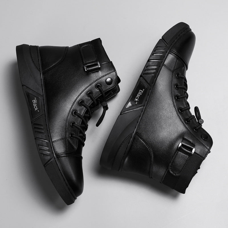 🔥Last Day 49% OFF! 2023 Men's Genuine Leather Martin Boots[Large Size 39-48 ]