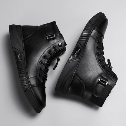 🔥Last Day 49% OFF! 2023 Men's Genuine Leather Martin Boots[Large Size 39-48 ]