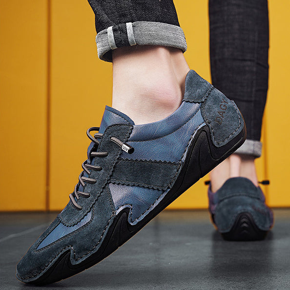 Handmade Leather Outdoor  Breathable Leather Shoes